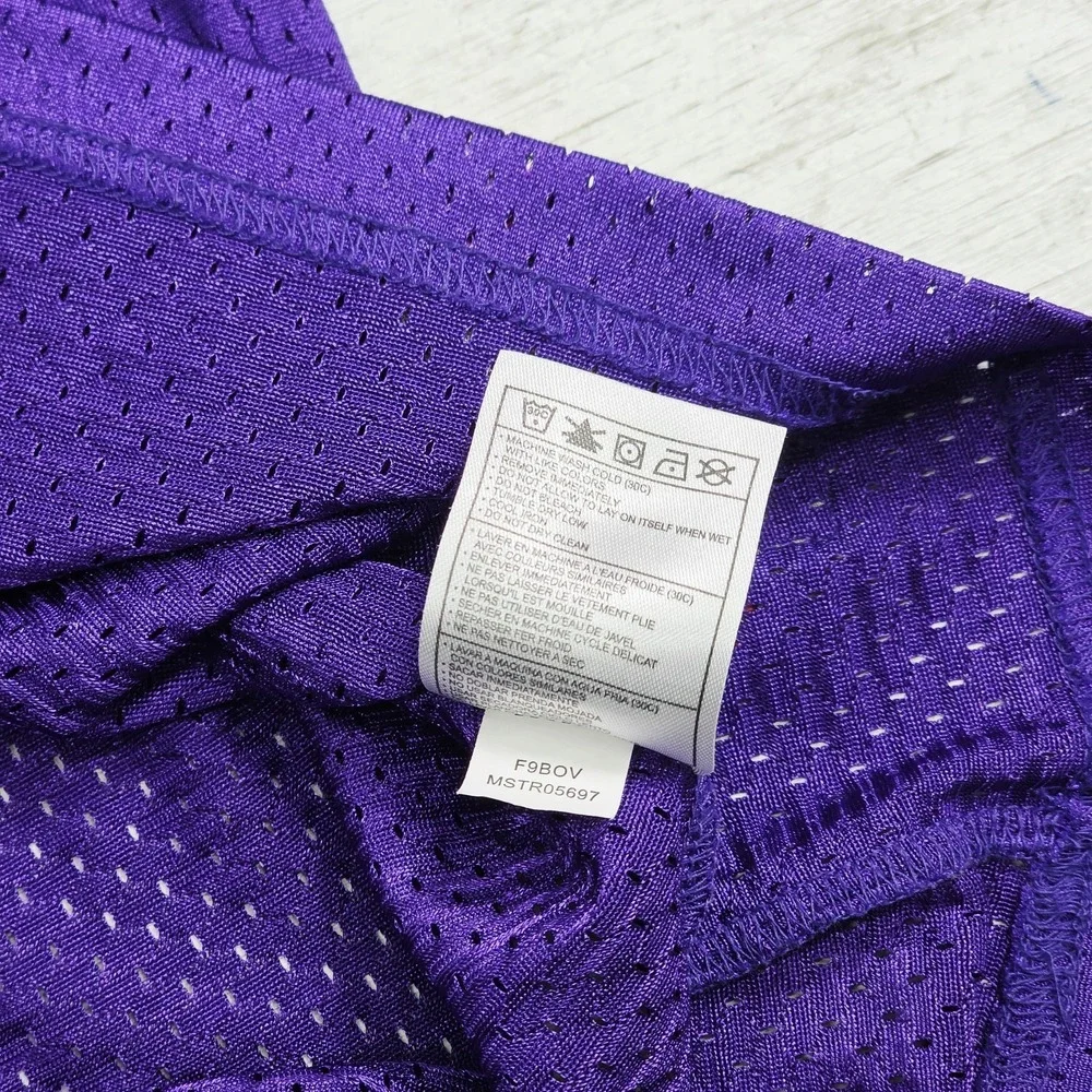Vintage LSU Tigers NCAA Nike Team Authentic Purple Mesh Jersey #9 Mens Sz XL EUC